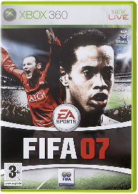 FIFA 07 Xbox 360 US box art
